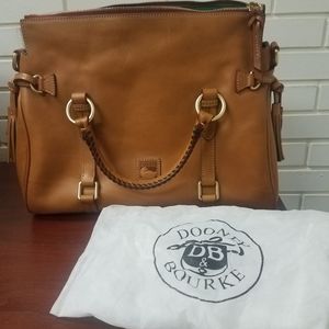 Dooney and Burke Florentine Tassled Satchel